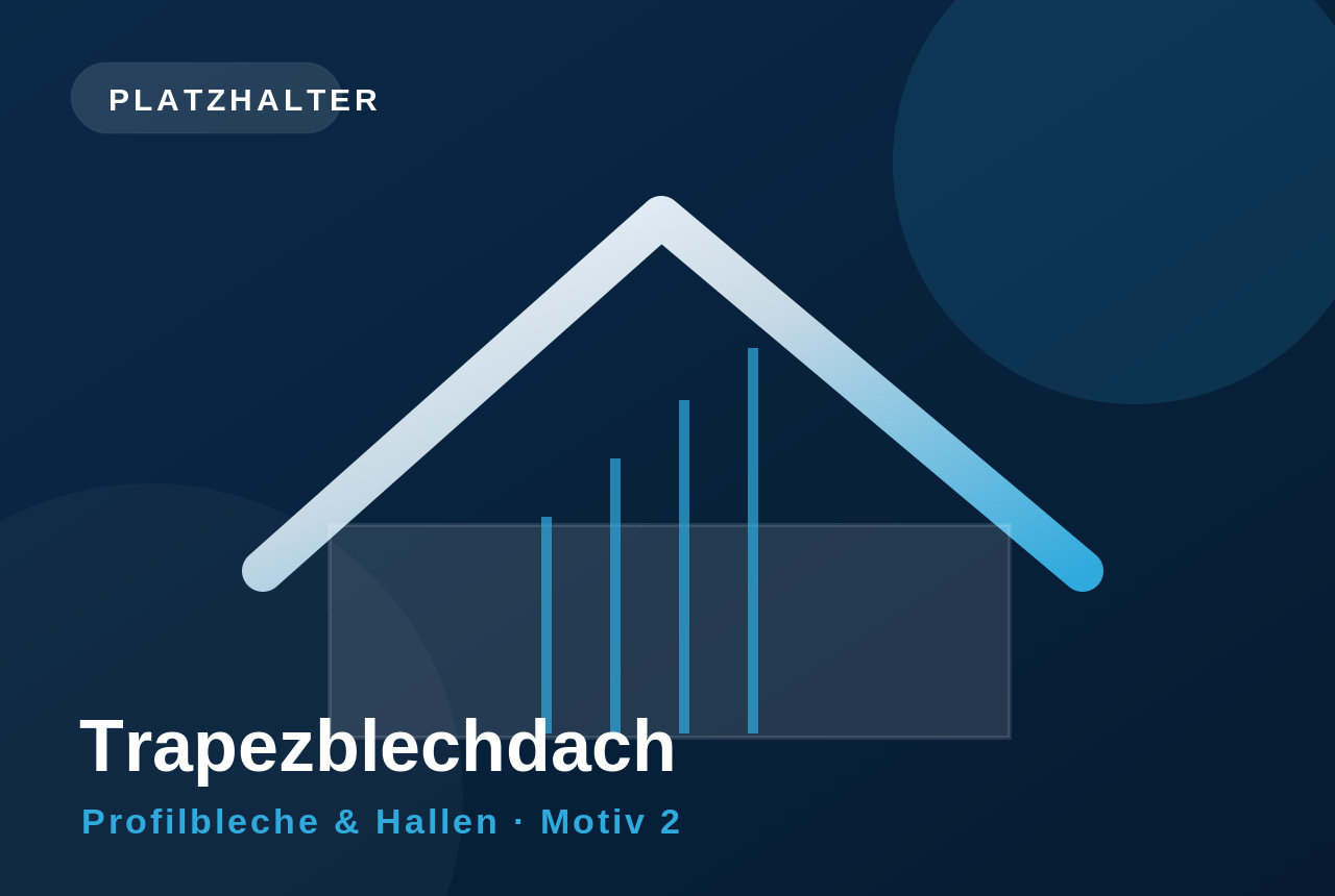 Trapezblech Bildplatzhalter