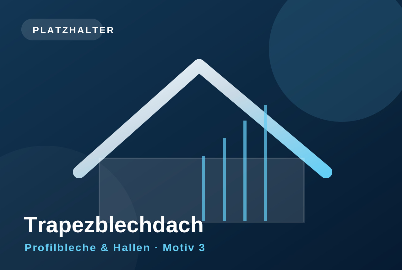 Trapezblech Bildplatzhalter
