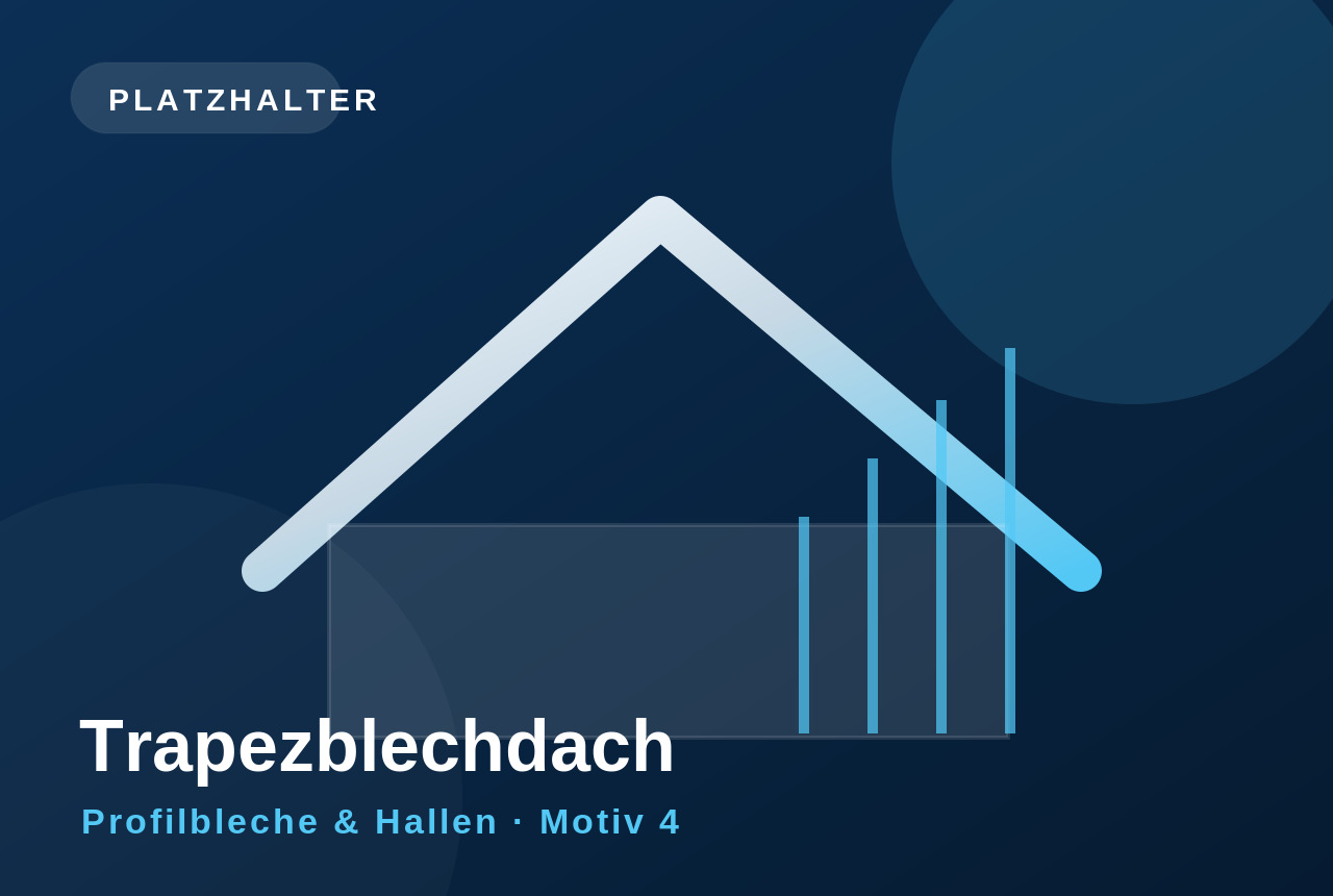 Trapezblech Bildplatzhalter